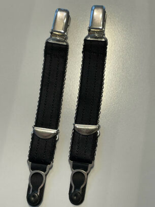 Suspender clips Strapsbänder